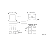 TXC晶振,石英水晶振子,8J-1210晶振
