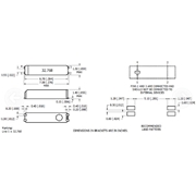 麥迪康晶振,WC146SM晶振,WC146SMF50-32.768KHZ-7T晶振