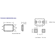 Oscilent晶振,282晶振,282-12.0M-SR-50-N-U-TR晶振