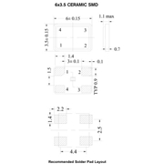 FMI晶振,FMXMC6S晶振,FMXMSC6S118HJA-16.000M-CM晶振