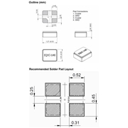 IQD晶振,IQXC-146晶振,32.768kHz-IQXC-146-20/12.5晶振