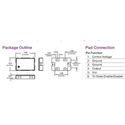 康納溫菲爾德晶振,V7333晶振,V7333-20.00MHz晶振