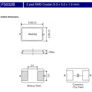 FCD-Tech晶振,F5032A晶振,F5032A-3050DS3-24.000MHz晶振